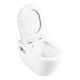 Унитаз подвесной BelBagno безободковый с сиденьем микролифт LOTO BB070CHR-SC белый