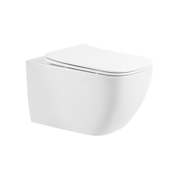 Унитаз подвесной BelBagno Alpina BB10100CHR