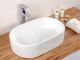 Раковина накладная BelBagno 55см белая BB1048