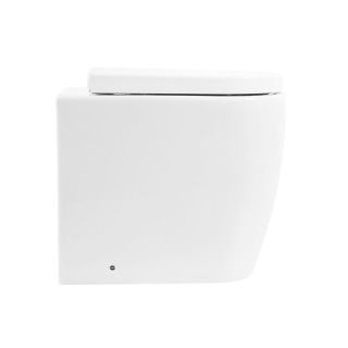 Унитаз приставной BelBagno Марина BB105CBR/BB865SC безободковый с микролифтом белый