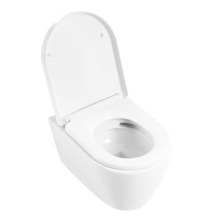 Унитаз подвесной BelBagno безободковый BelBagno MARINO BB105CHR/BB865SC