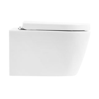 Унитаз подвесной BelBagno безободковый BelBagno MARINO BB105CHR/BB865SC