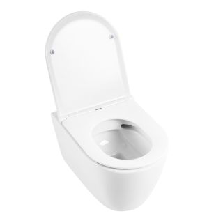 Унитаз подвесной BelBagno безободковый MARINO BB105CHR/BB870SC белый