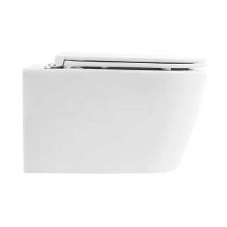 Унитаз подвесной BelBagno безободковый MARINO BB105CHR/BB870SC белый