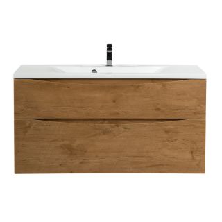 База под раковину BelBagno подвесная с двумя выкатными ящиками, Rovere Nature, 1100x450x600, MARINO-H60-1100-2C-SO-RN-P дуб натуральный