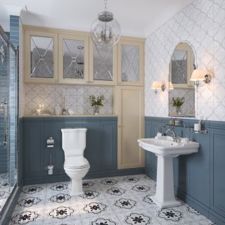 Чаша унитаза BelBagno безободкового, P-trap BB115CPR белый