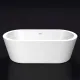 Акриловая ванна BelBagno BB12-1775 180x80 см, отдельностоящая, белая, овальная Акриловая ванна BelBagno BB12-1775 180x80 см, отдельностоящая, белая, овальная
