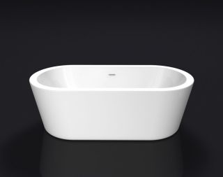 Акриловая ванна BelBagno отдельностоящая, белая BB12-1775 Акриловая ванна BelBagno отдельностоящая, белая BB12-1775