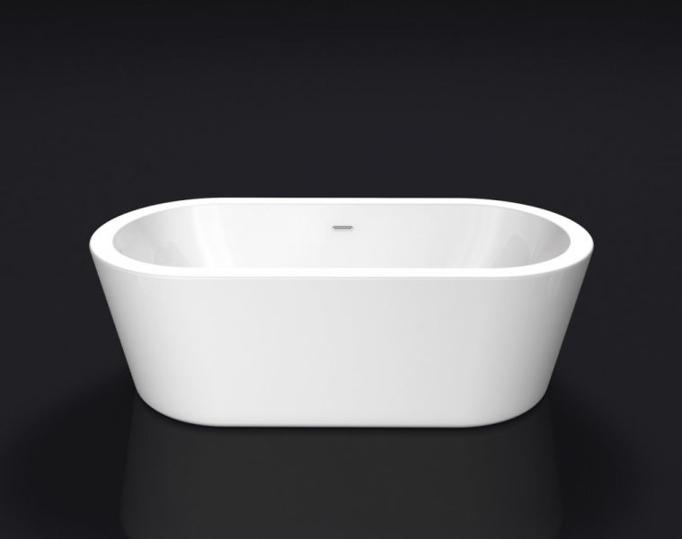 Акриловая ванна BelBagno отдельностоящая, белая BB12-1775