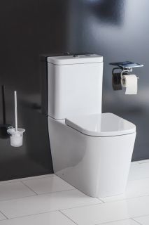 Унитаз-компакт BelBagno безободковый BelBagno ALBANO BB120CPR/BB120SC белый