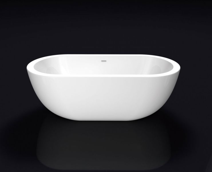 Акриловая ванна BelBagno отдельностоящая, белая BB13-1800