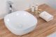 Раковина накладная BelBagno 42см белая BB1301