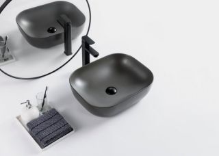 Раковина накладная BelBagno 50см серая BB1302-H311 Раковина накладная BelBagno 50см серая BB1302-H311