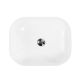 Раковина накладная BelBagno 50см белая BB1302