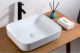 Раковина накладная BelBagno 50см белая BB1304