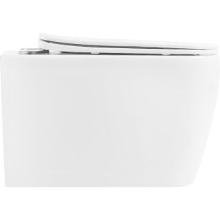 Унитаз подвесной BelBagno BB132CHR/BB132SC белый