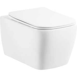 Унитаз подвесной BelBagno BB132CHR/BB132SC белый