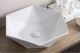Раковина накладная BelBagno 41см белая BB1344A