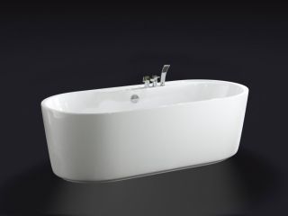 Акриловая ванна BelBagno отдельностоящая, белая 178x84 BB14-K Акриловая ванна BelBagno отдельностоящая, белая 178x84 BB14-K