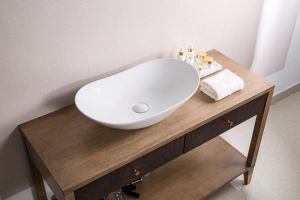 Раковина накладная BelBagno 60см белая BB1404