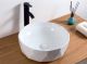 Раковина накладная BelBagno 41см белая BB1409