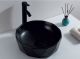 Раковина накладная BelBagno 41см чёрная BB1409H301