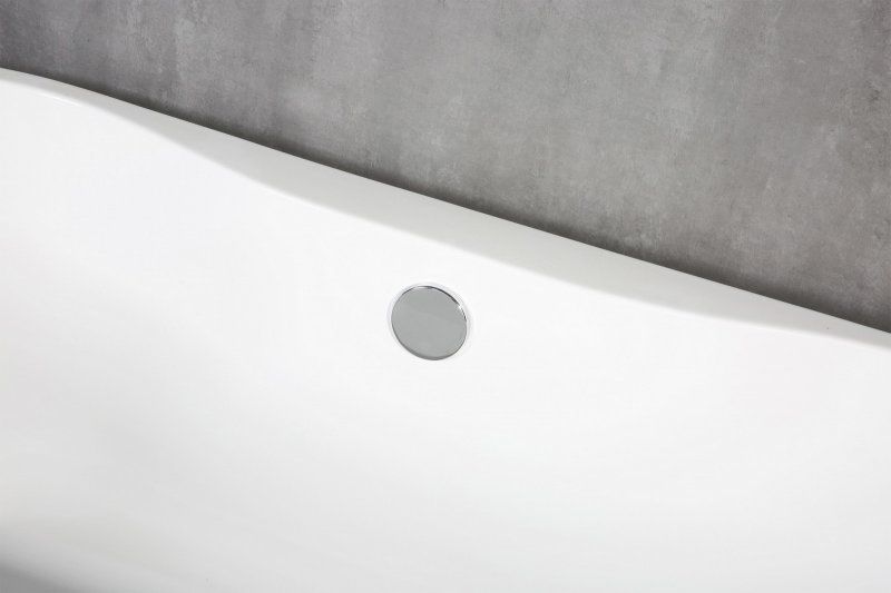 Акриловая ванна BelBagno отдельностоящая, белая BB201-1500-800