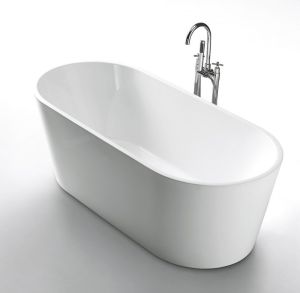 Акриловая ванна BelBagno отдельностоящая, белая BB202-1600-800