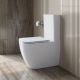 Унитаз-компакт безободковый BelBagno SFERA-TOR BB2141CP-TOR/SC/BB2141T белый