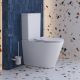 Унитаз-компакт BelBagno безободковый BelBagno FLAY-TOR BB2149CP-TOR/SC/BB2149T белый