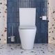 Унитаз-компакт BelBagno безободковый BelBagno FLAY-TOR BB2149CP-TOR/SC/BB2149T белый