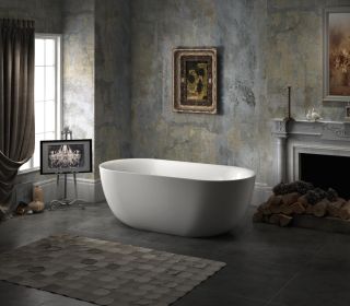 Акриловая ванна BelBagno BB27 отдельностоящая, белая, овальная Акриловая ванна BelBagno BB27 отдельностоящая, белая, овальная