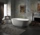 Акриловая ванна BelBagno BB27 отдельностоящая, белая, овальная