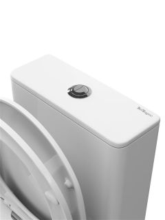 Унитаз-компакт BelBagno со смывом "Торнадо", с сиденьем дюропласт soft close, P-trap, BB2802CP/T-TOR/SC белый
