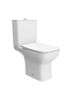 Унитаз-компакт BelBagno со смывом "Торнадо", с сиденьем дюропласт soft close, P-trap, BB2803CP/T-TOR/SC белый