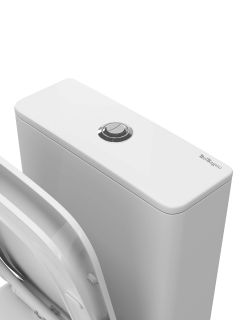 Унитаз-компакт BelBagno со смывом "Торнадо", с сиденьем дюропласт soft close, P-trap, BB2803CP/T-TOR/SC белый