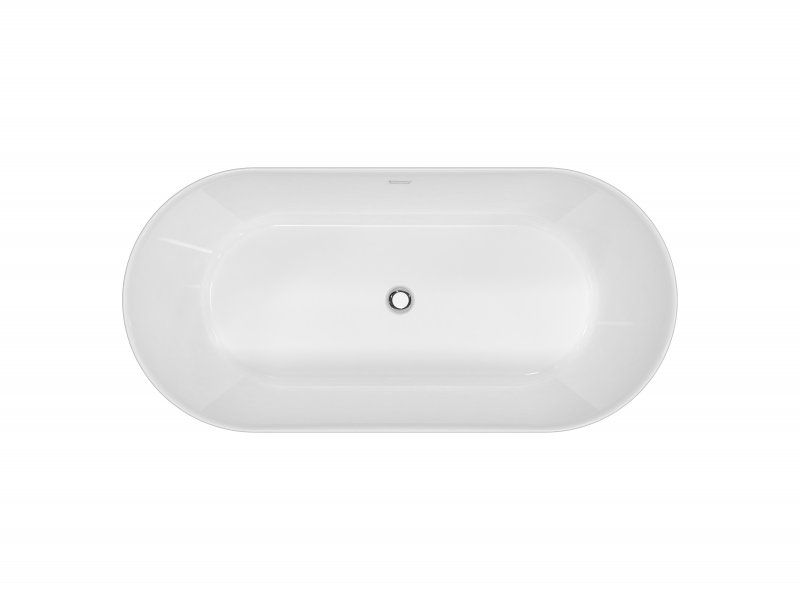 Акриловая ванна BelBagno отдельностоящая, белая 177x80 BB306-1775