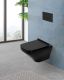 Подвесной унитаз BelBagno Sela чёрный матовый BB3201CHR-MB