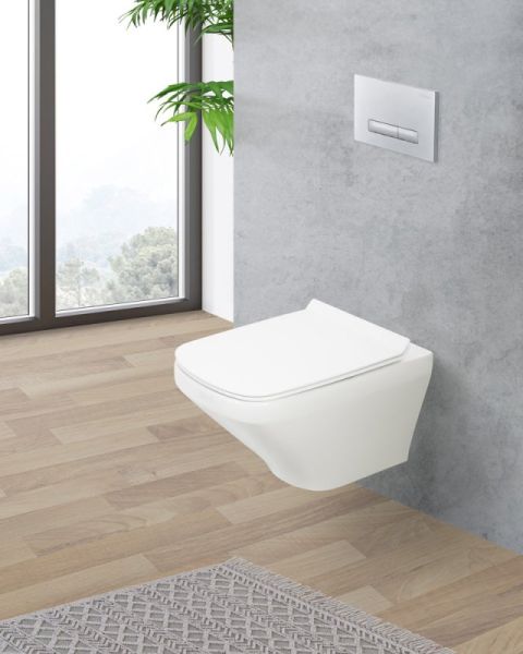 Подвесной унитаз BelBagno Sela белый BB3201CHR