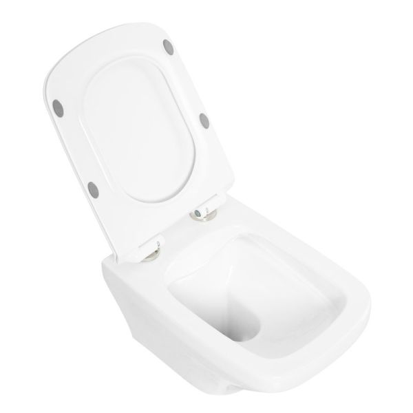 Сиденье для унитаза с микролифтом BelBagno Sela белый BB3201SC