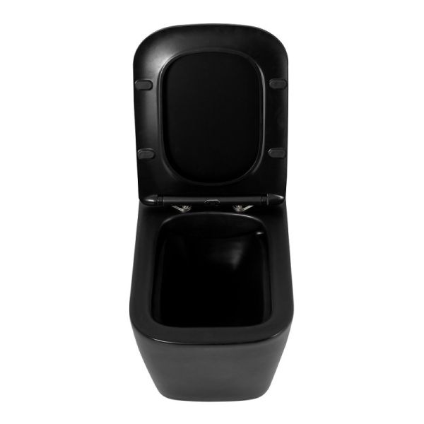 Подвесной унитаз BelBagno Ardente-C чёрный матовый BB3202CHR-MB Подвесной унитаз BelBagno Ardente-C чёрный матовый BB3202CHR-MB