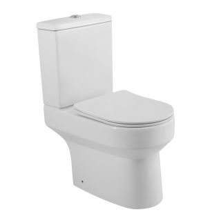 Унитаз-компакт BelBagno безободковый BelBagno NORMA BB339CPR/BB339T/BB089SC белый