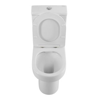 Унитаз-компакт BelBagno безободковый BelBagno NORMA BB339CPR/BB339T/BB089SC белый