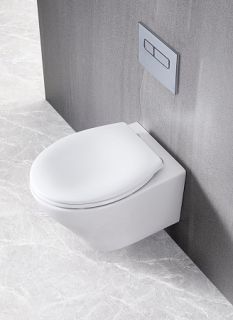 Унитаз подвесной BelBagno Acqua BB340CHR Унитаз подвесной BelBagno Acqua BB340CHR