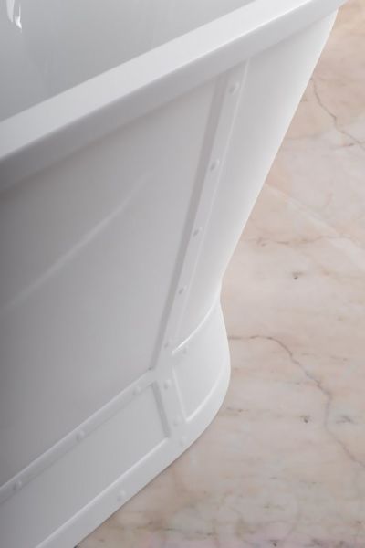Акриловая ванна BelBagno отдельностоящая, белая 167x78 BB35
