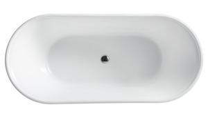 Акриловая ванна BelBagno отдельностоящая, белая BB402-1700-790