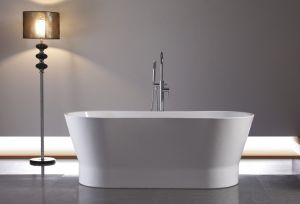 Акриловая ванна BelBagno отдельностоящая, белая BB406-1650-730