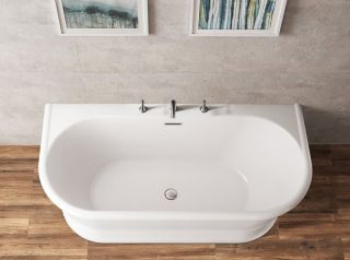 Акриловая ванна BelBagno пристенная, белая BB408-1700-800 Акриловая ванна BelBagno пристенная, белая BB408-1700-800