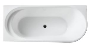 Акриловая ванна BelBagno угловая, левосторонняя, белая BB410-1500-780-L