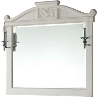 Зеркало BelBagno PRIMAVERA BB45S/WA, 990x830x45 белый античный